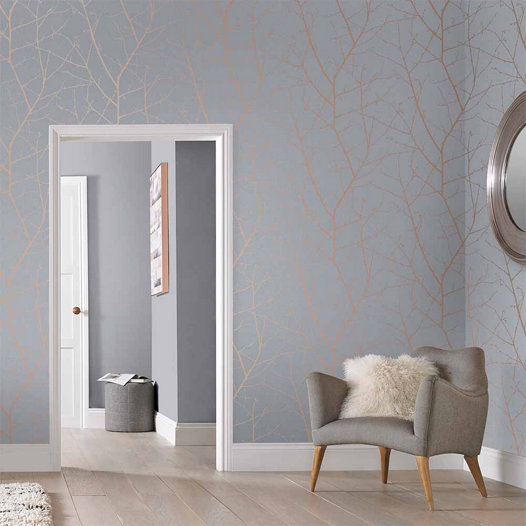 Boreas Wallpaper 107580 By Graham Brown In Soft Grey